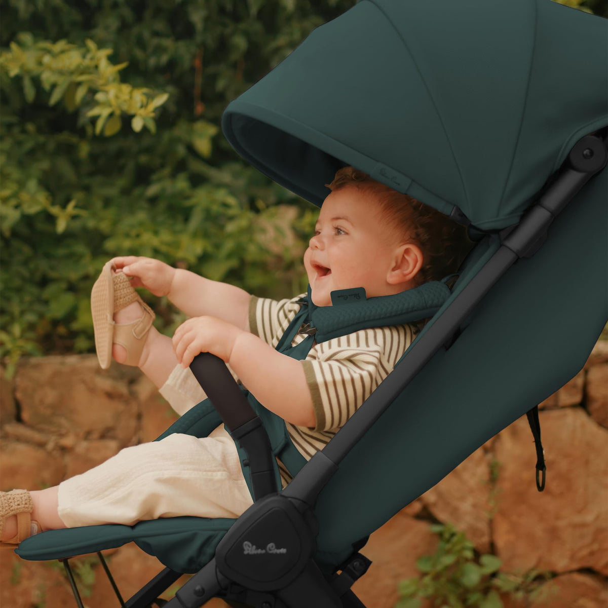 Silver Cross Clic 2 Compact Stroller & Travel Bag | Conifer