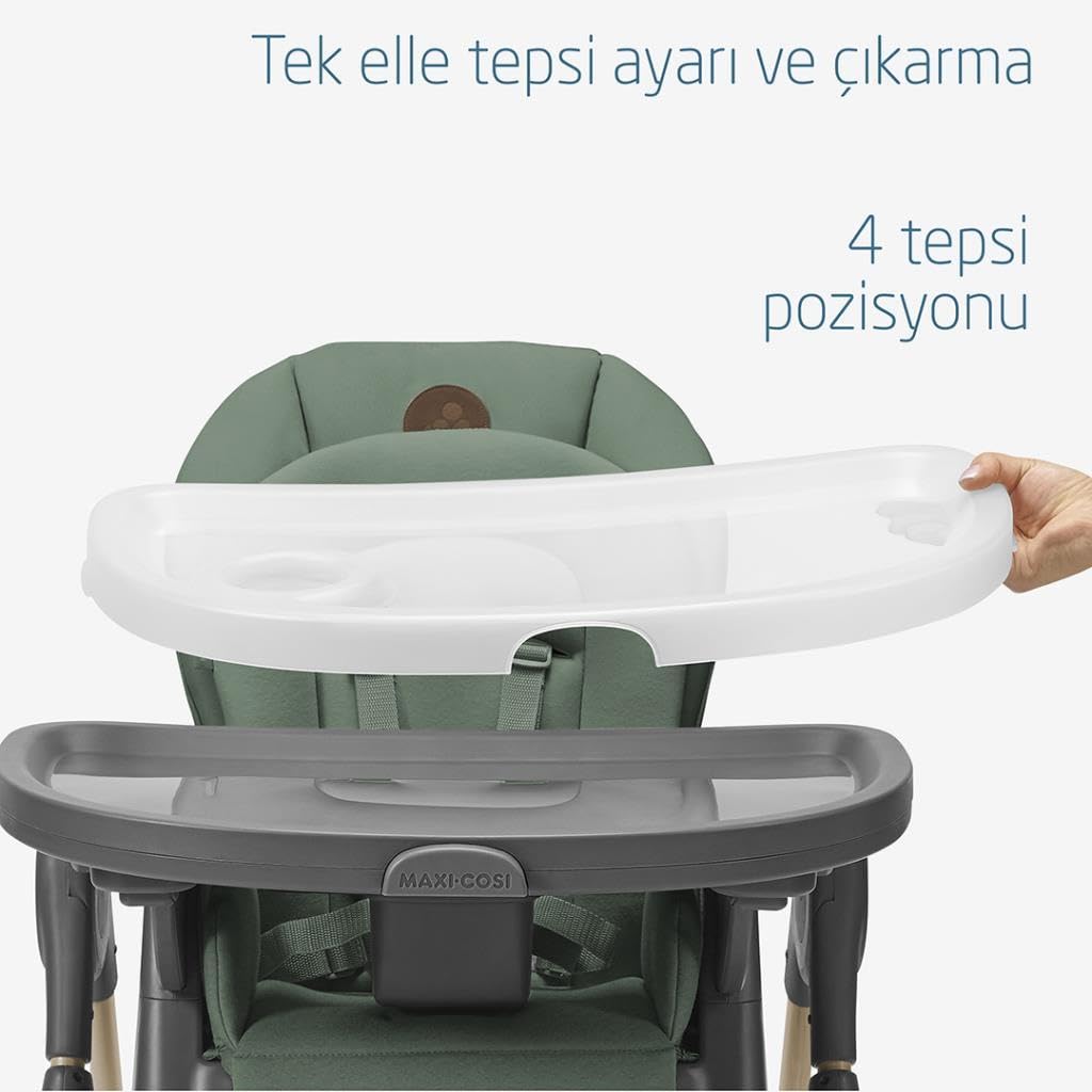 Maxi-Cosi Minla 6-in-1 Wooden Highchair | Beyond Green