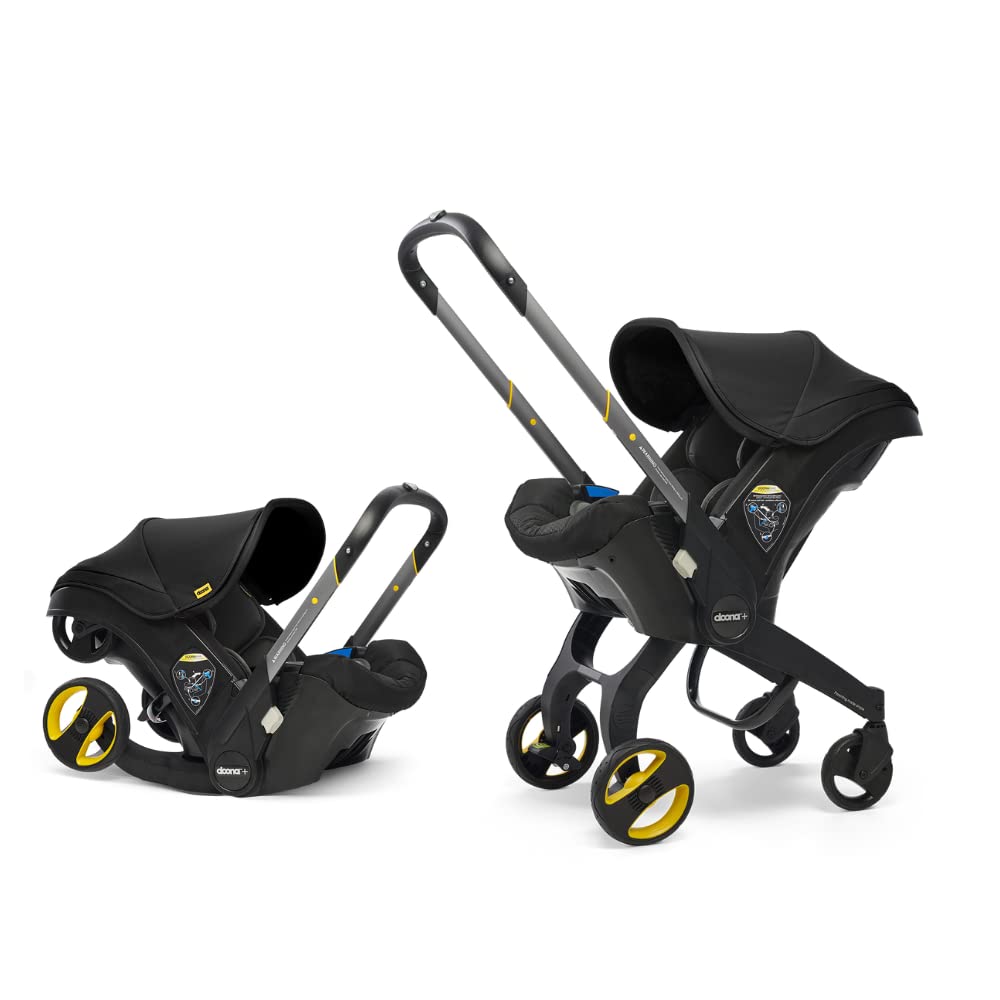 Doona+ Infant Car Seat & Travel Stroller – Nitro Black