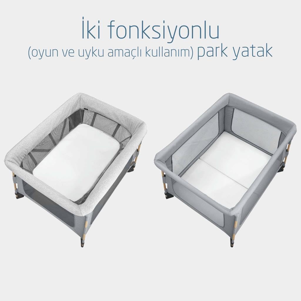 Maxi-Cosi Swift 3-in-1 Baby Travel Cot 0–3.5 Yrs | Beyond Grey