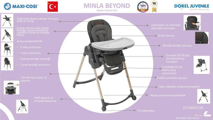 Maxi-Cosi Minla 6-in-1 Wooden Highchair | Beyond Green