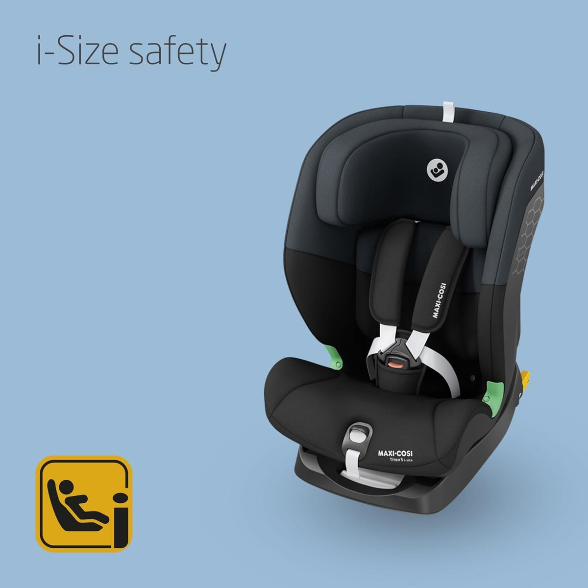 Maxi-Cosi Titan S i-Size ISOFIX Child Car Seat | Tonal Black