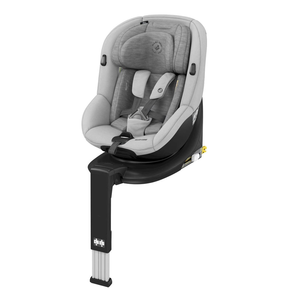 Maxi-Cosi Mica i-Size 360° Car Seat, 0–4 Yrs – Authentic Grey