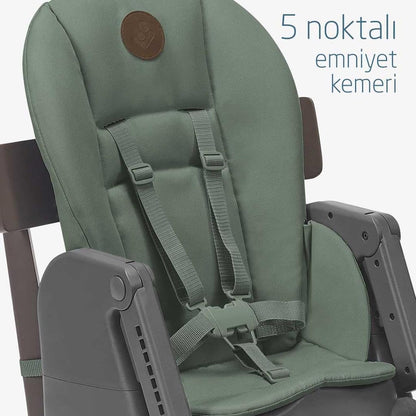 Maxi-Cosi Minla 6-in-1 Wooden Highchair | Beyond Green