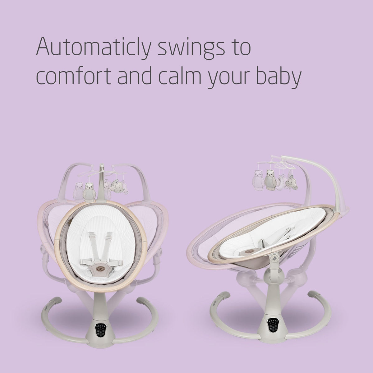 Maxi-Cosi Cassia Electric Baby Swing Chair – Classic Beige