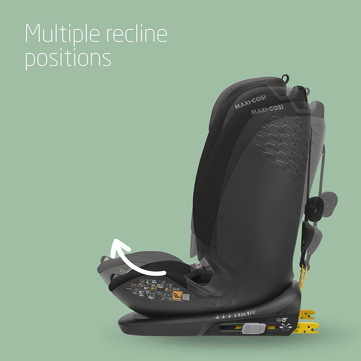 Maxi-Cosi Titan Plus i-Size ISOFIX Car Seat | Authentic Black