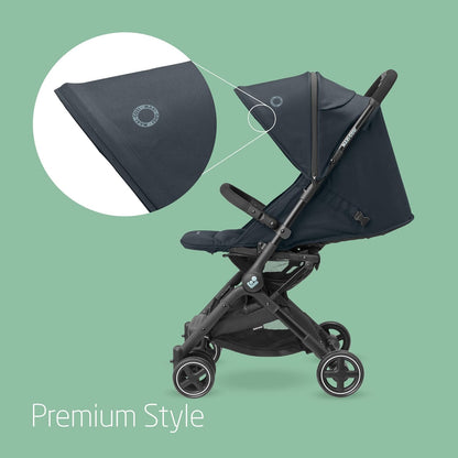 Maxi-Cosi Lara2 Compact Pushchair with Rain Cover, 0–4 Yrs – Graphite