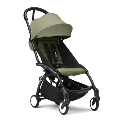 Stokke YOYO3 Stroller 6M+ | Olive & Black | Carry-On Ready