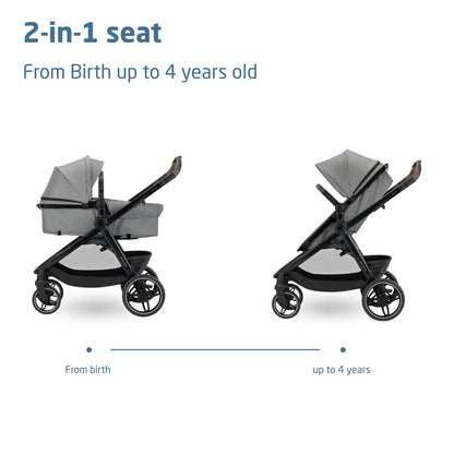 Maxi-Cosi Zelia Select Trio 3-in-1 Travel System | Grey