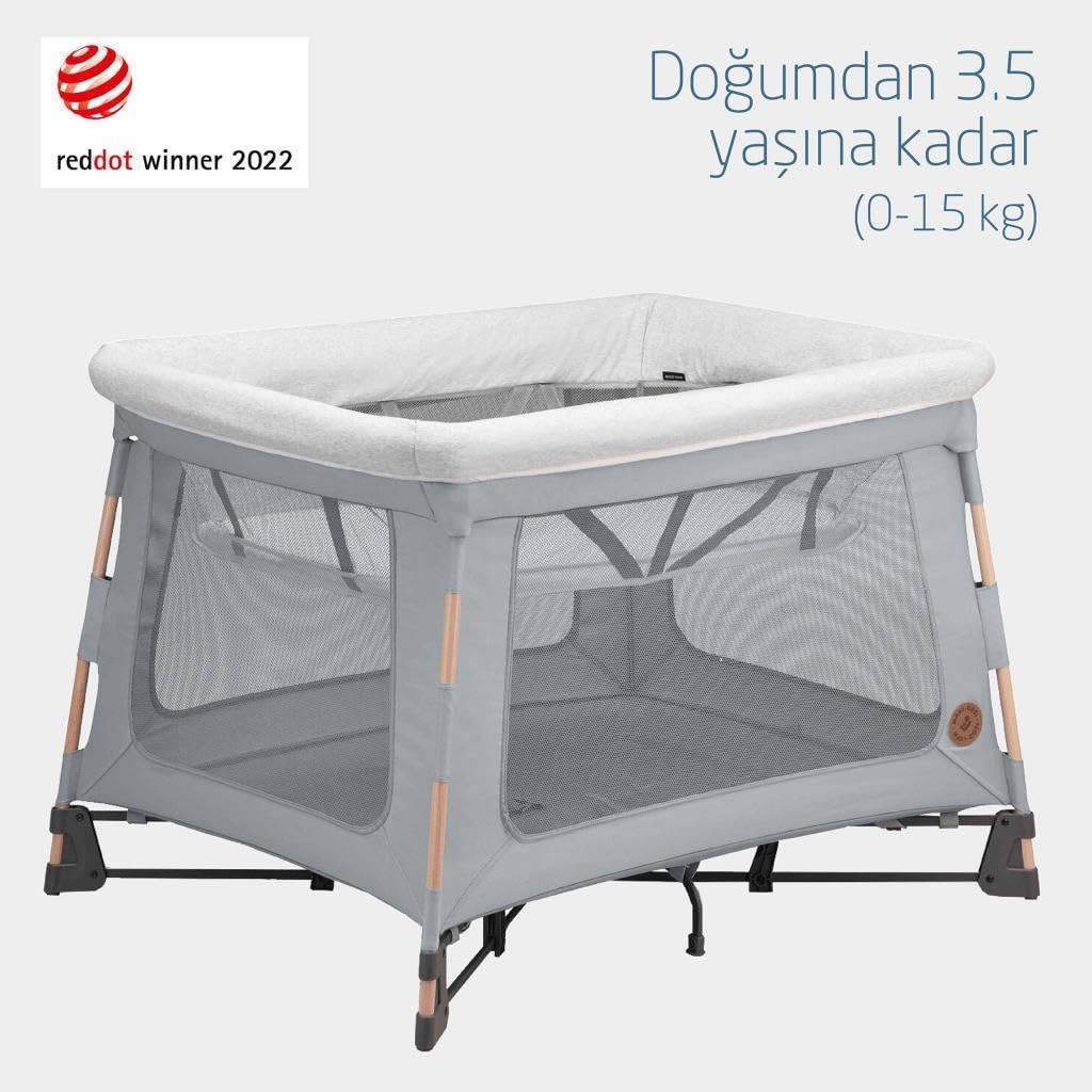 Maxi-Cosi Swift 3-in-1 Baby Travel Cot 0–3.5 Yrs | Beyond Grey