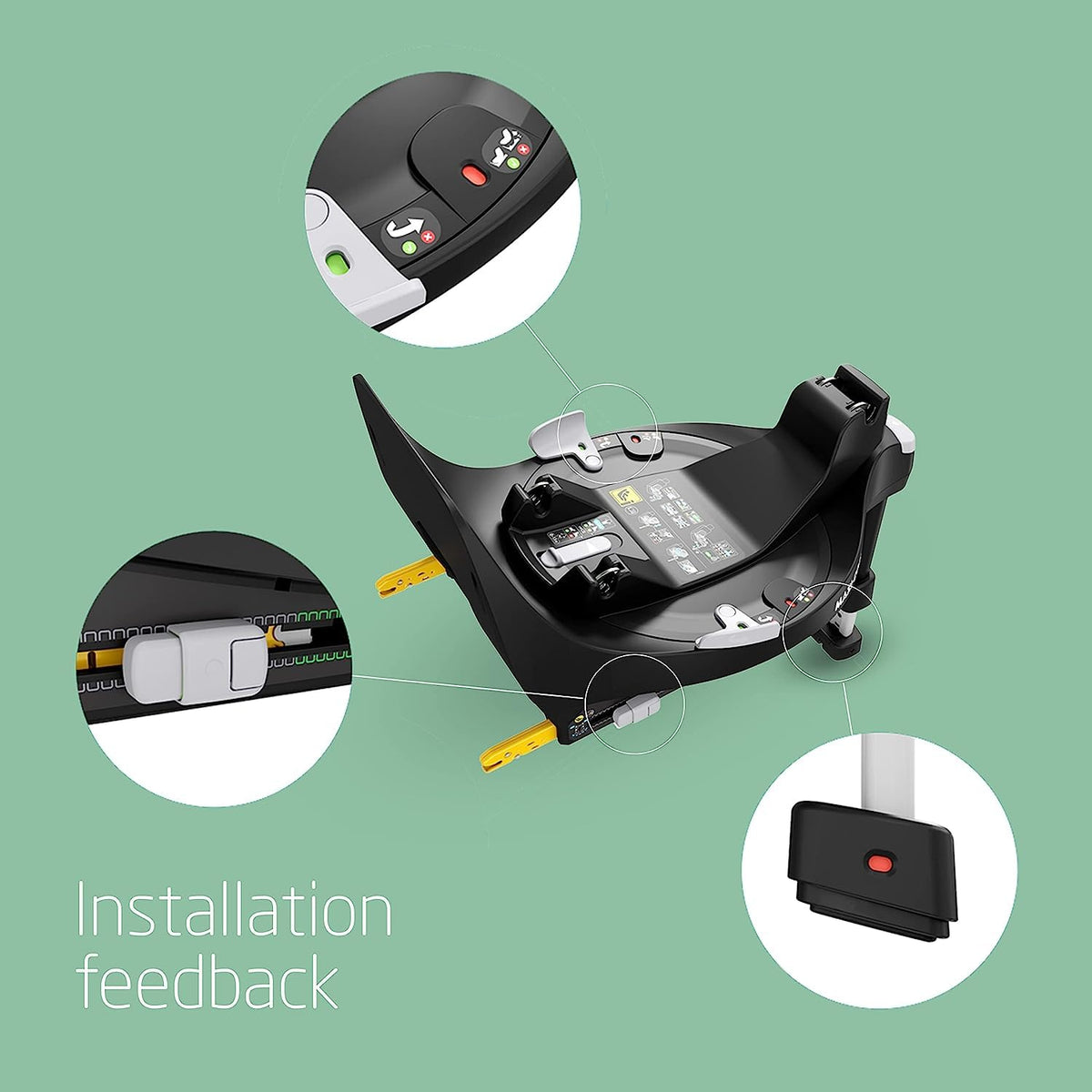 Maxi-Cosi FamilyFix 360 i-Size ISOFIX Base, 0–4 Yrs – Black