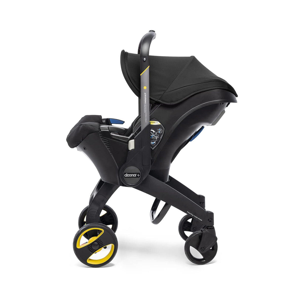 Doona+ Infant Car Seat & Travel Stroller – Nitro Black