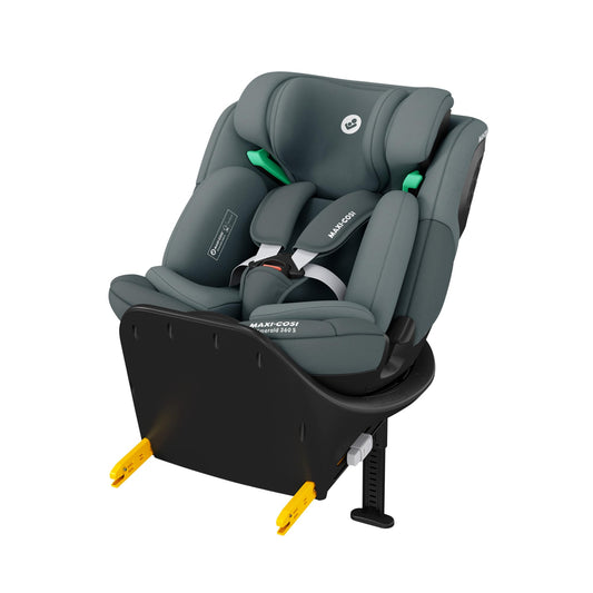 Maxi-Cosi Emerald S i-Size 360° Car Seat, 0–12 Yrs – Tonal Graphite