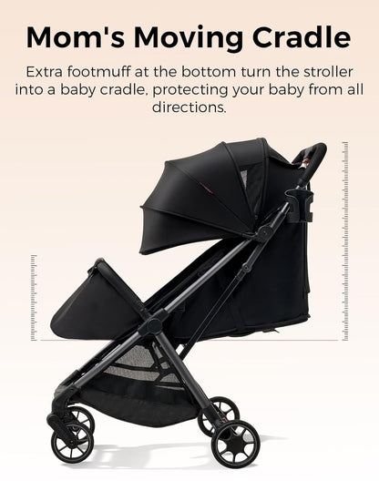 Momcozy ClickGo Lightweight Compact Travel Stroller