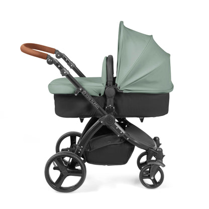 Ickle Bubba Stomp Urban 7-Piece City Pram Bundle – Sage Green