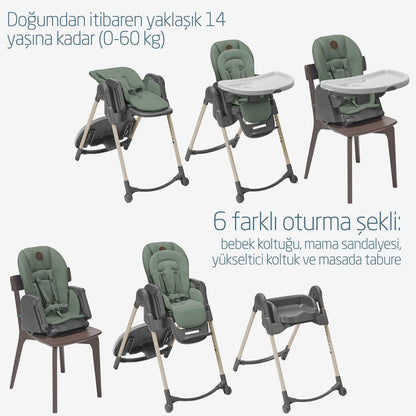 Maxi-Cosi Minla 6-in-1 Wooden Highchair | Beyond Green