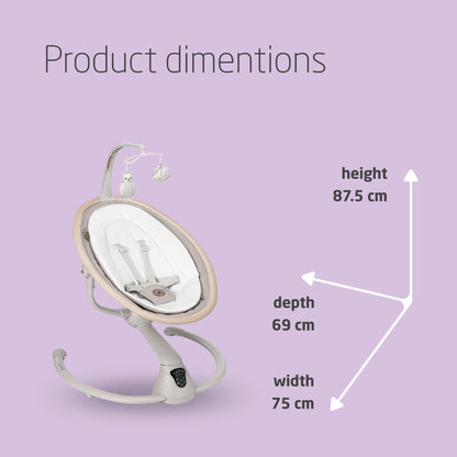 Maxi-Cosi Cassia Electric Baby Swing Chair – Classic Beige
