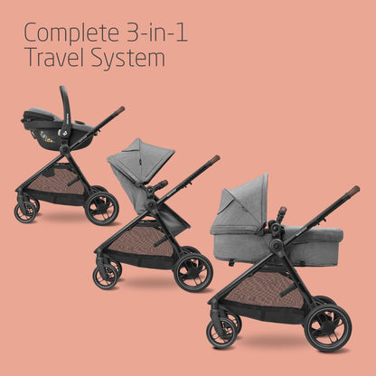 Maxi-Cosi Zelia S Trio 3-in-1 Travel System | Grey