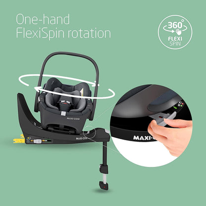 Maxi-Cosi FamilyFix 360 i-Size ISOFIX Base, 0–4 Yrs – Black