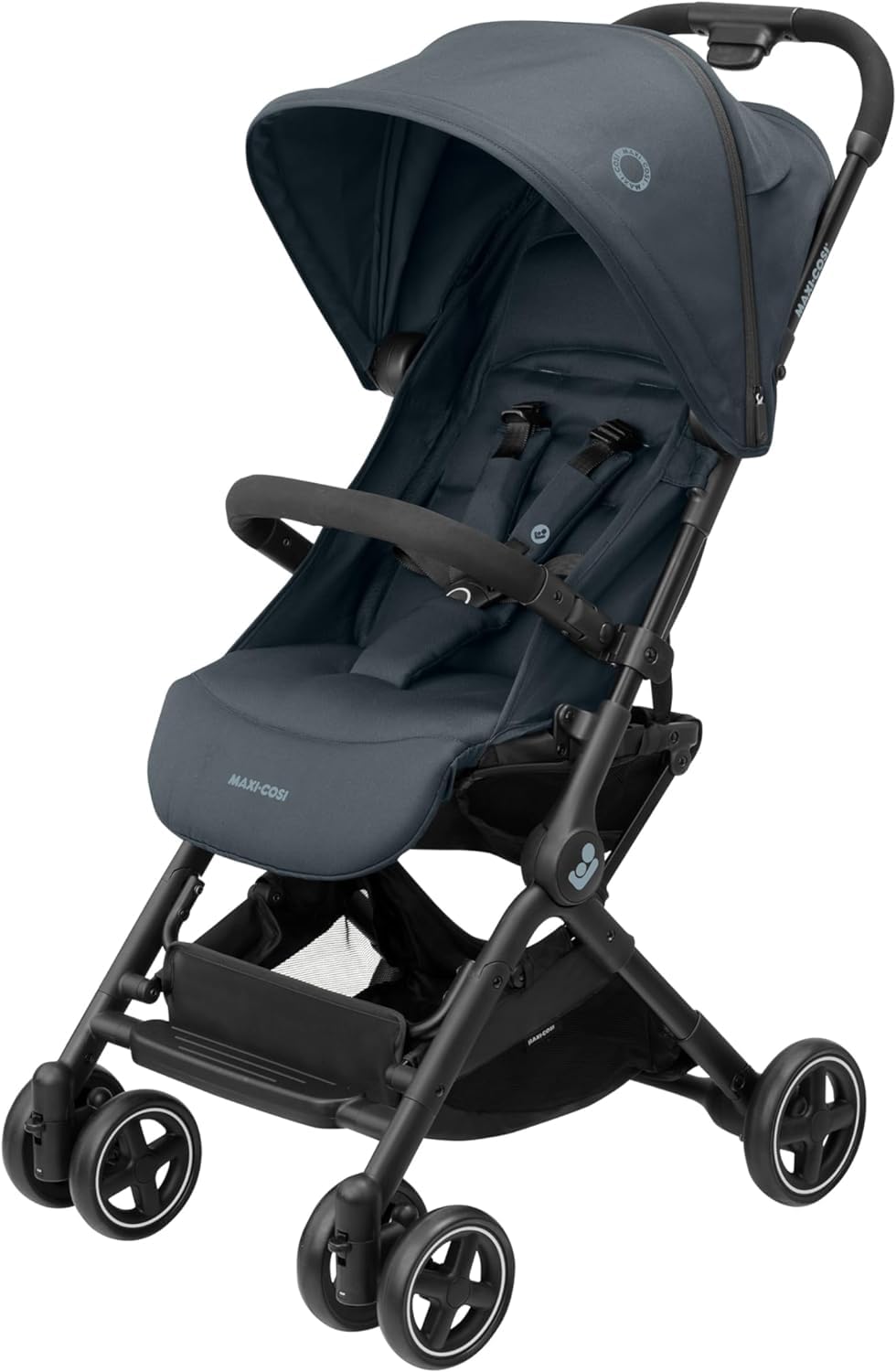 Maxi-Cosi Lara2 Compact Pushchair with Rain Cover, 0–4 Yrs – Graphite