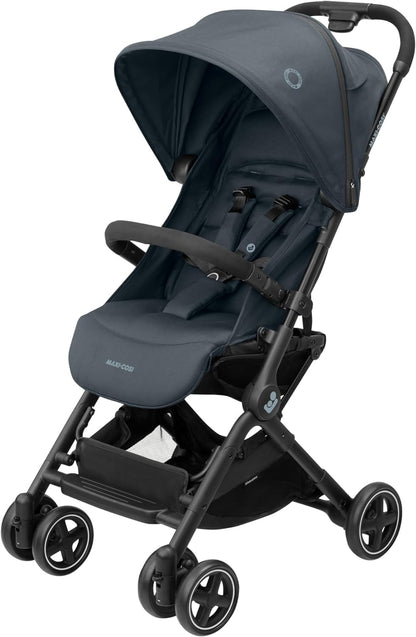 Maxi-Cosi Lara2 Compact Pushchair with Rain Cover, 0–4 Yrs – Graphite