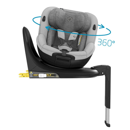 Maxi-Cosi Mica i-Size 360° Car Seat, 0–4 Yrs – Authentic Grey