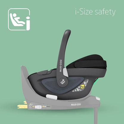 Maxi-Cosi Pebble 360 i-Size Newborn Car Seat | Essential Black