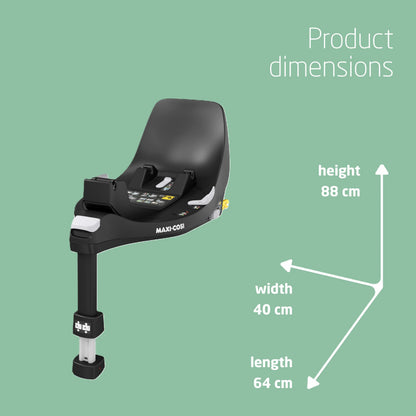 Maxi-Cosi FamilyFix 360 i-Size ISOFIX Base, 0–4 Yrs – Black