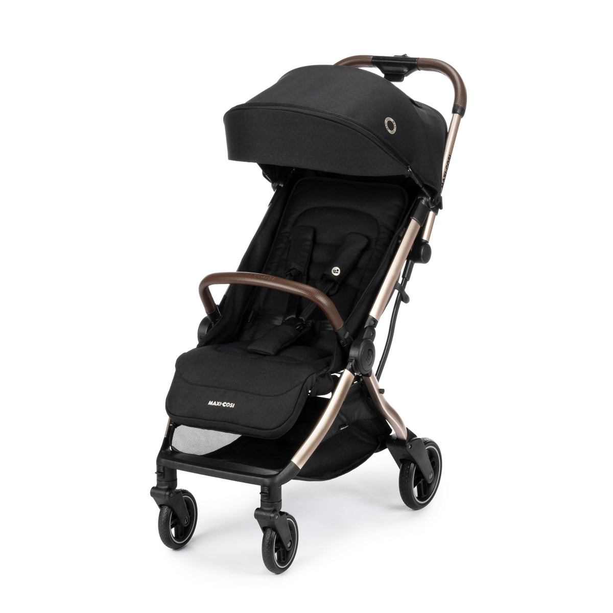 Maxi-Cosi Eva3 Lightweight Pushchair, 0–4 Yrs – Essential Black