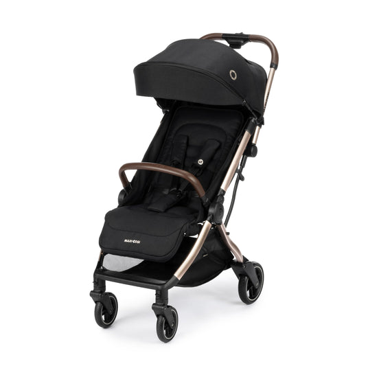 Maxi-Cosi Eva3 Lightweight Pushchair, 0–4 Yrs – Essential Black