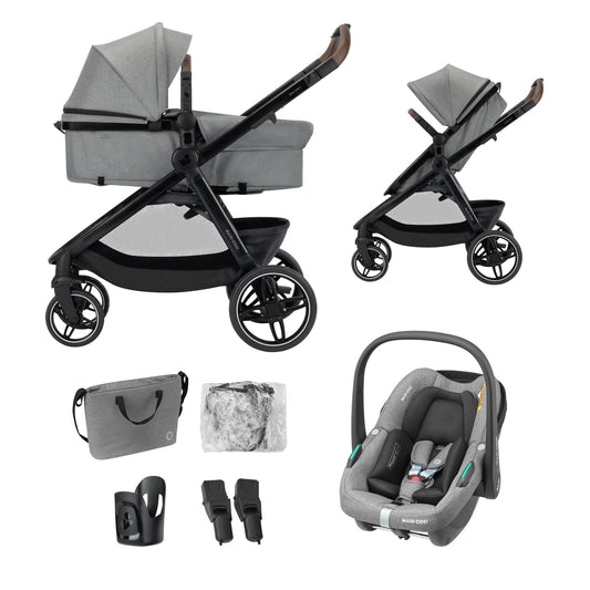 Maxi-Cosi Zelia Select Trio 3-in-1 Travel System | Grey