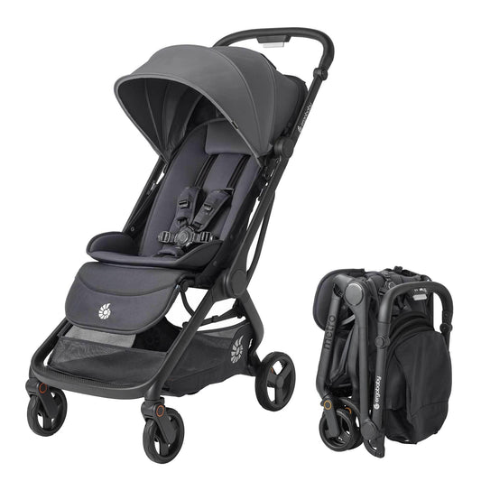 Ergobaby Metro3 Compact Travel Stroller – Graphite Grey