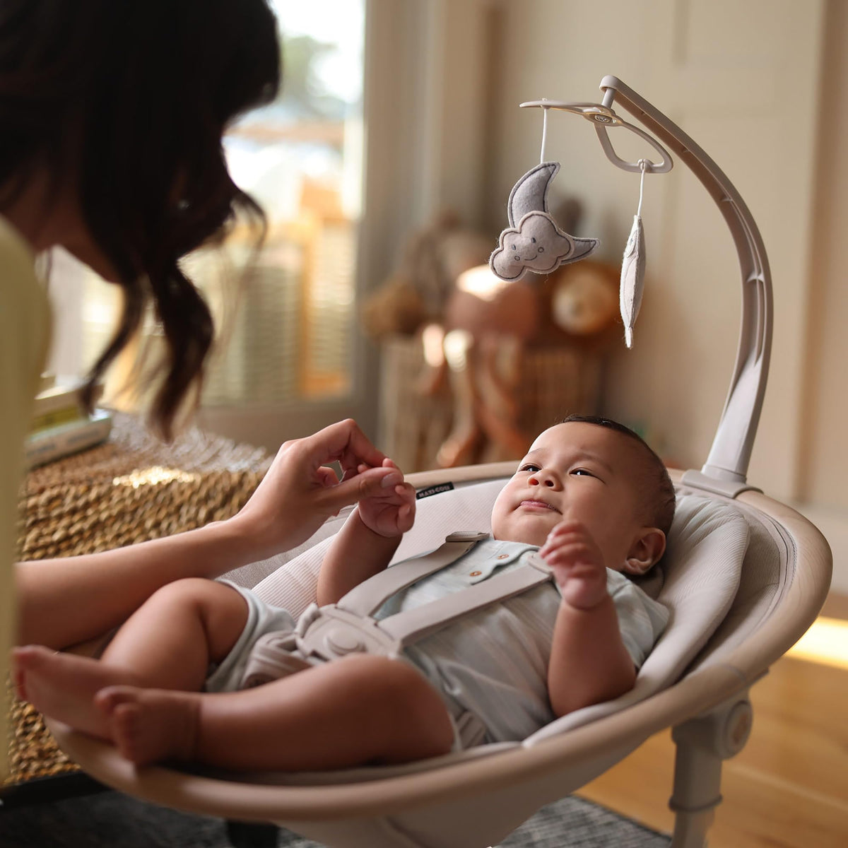 Maxi-Cosi Cassia Electric Baby Swing Chair – Classic Beige