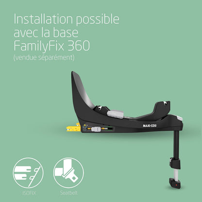 Maxi-Cosi Pebble 360 i-Size Baby Car Seat | Essential Green