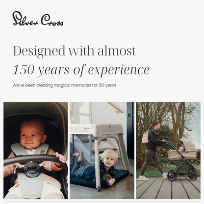 Silver Cross Clic 2 Compact Stroller & Travel Bag | Cobble