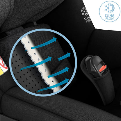 Maxi-Cosi Mica Pro Eco i-Size 360° Car Seat, 0–4 Yrs – Black