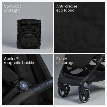 Silver Cross Clic 2 Compact Stroller & Travel Bag | Space