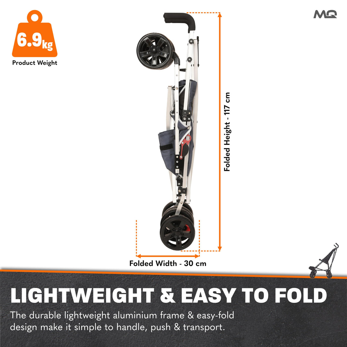 MobiQuip XL Special Needs Pushchair | Lightweight | Up to 50kg
