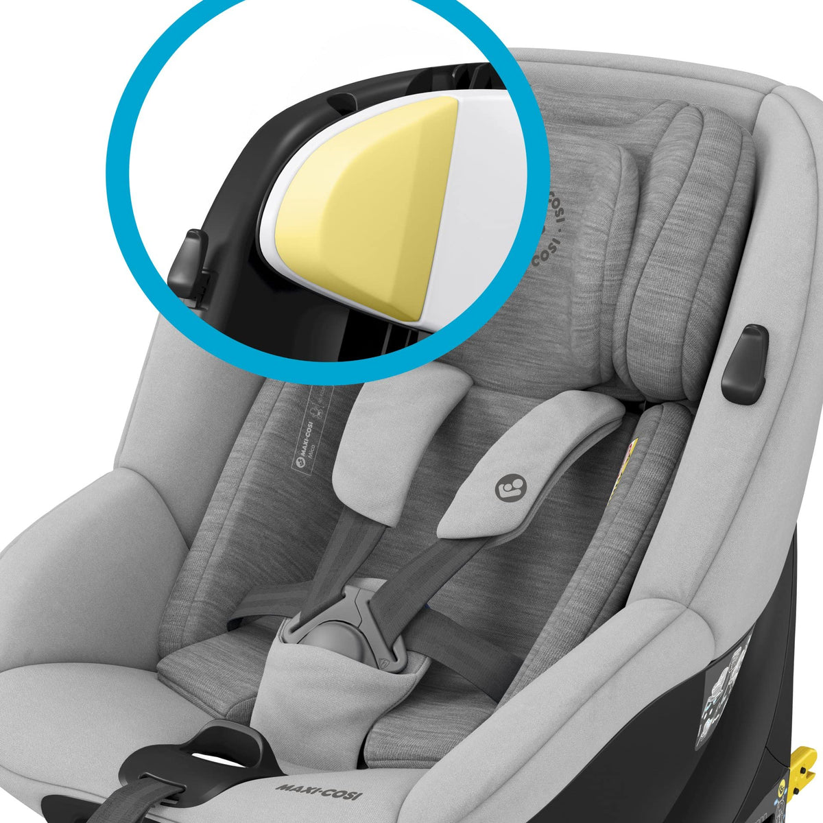 Maxi-Cosi Mica i-Size 360° Car Seat, 0–4 Yrs – Authentic Grey