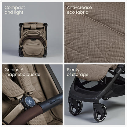 Silver Cross Clic 2 Compact Stroller & Travel Bag | Cobble