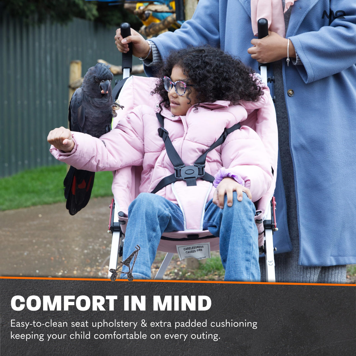 MobiQuip XL Special Needs Pushchair | Lightweight | Up to 50kg
