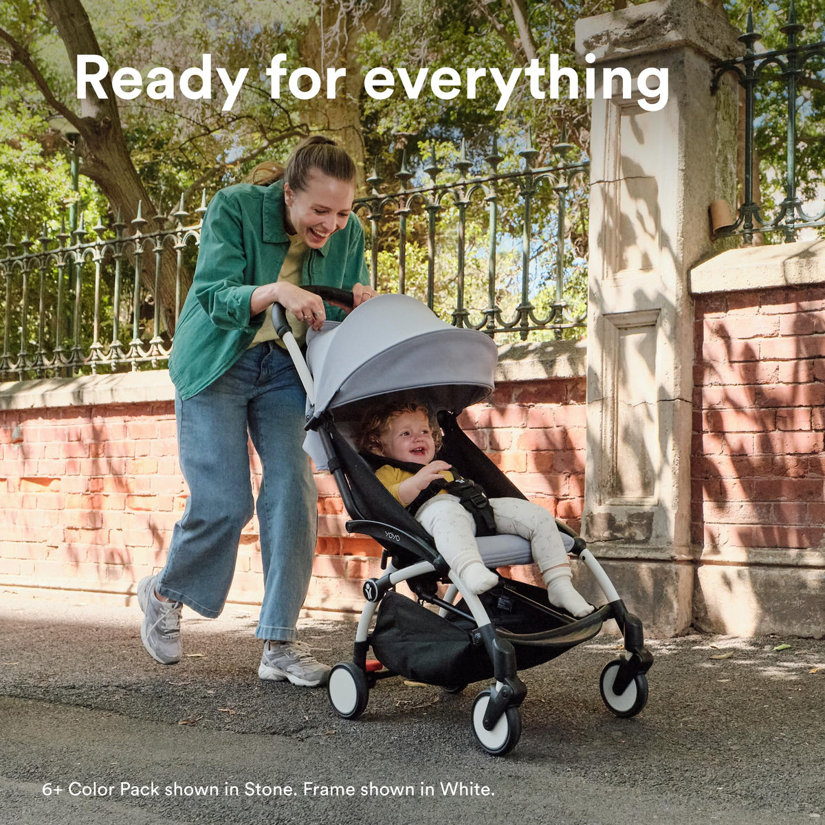 Stokke YOYO3 Stroller 6M+ | Olive & Black | Carry-On Ready